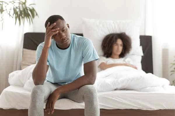 Man upset about ED symptoms Hounslow Heath