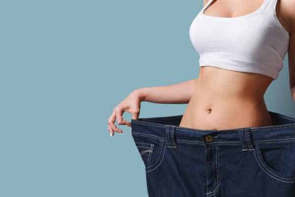 woman after fat reduction treatment Hounslow Heath