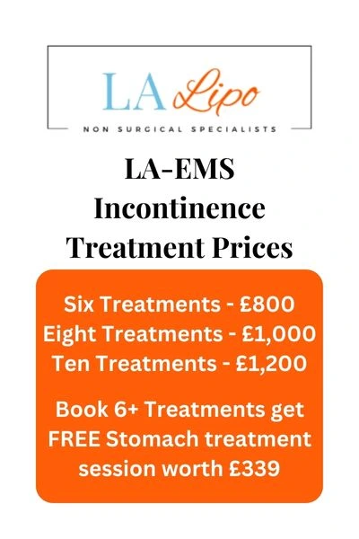 LA-EMS Incontinence Treatment Prices Hounslow Heath